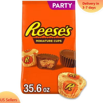 Reese's Miniatures Milk Chocolate Peanut Butter Cups Candy - 35.6oz