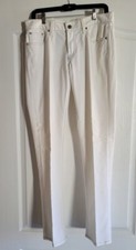 NWOT Ralph Lauren White Jeans RL Purple Label Size 30