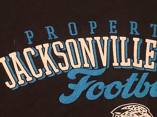 Jacksonville Jaguars Womens Long Sleeve Reebok Black Teal White - Picture 3 of 9