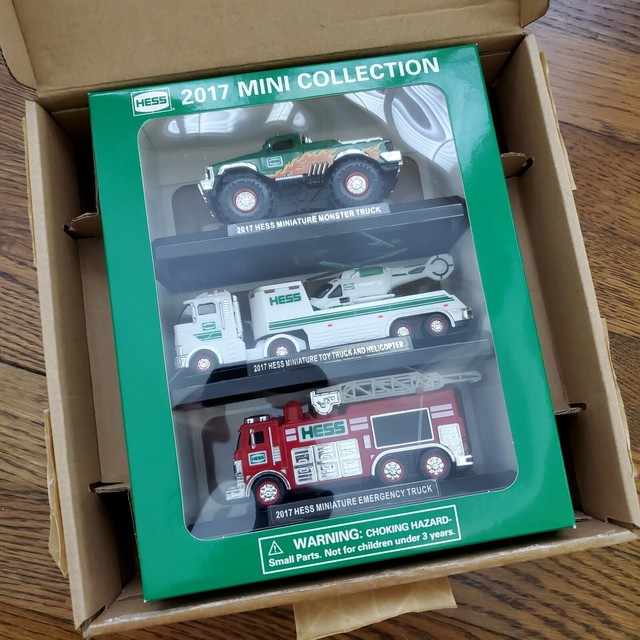 2017 hess mini collection