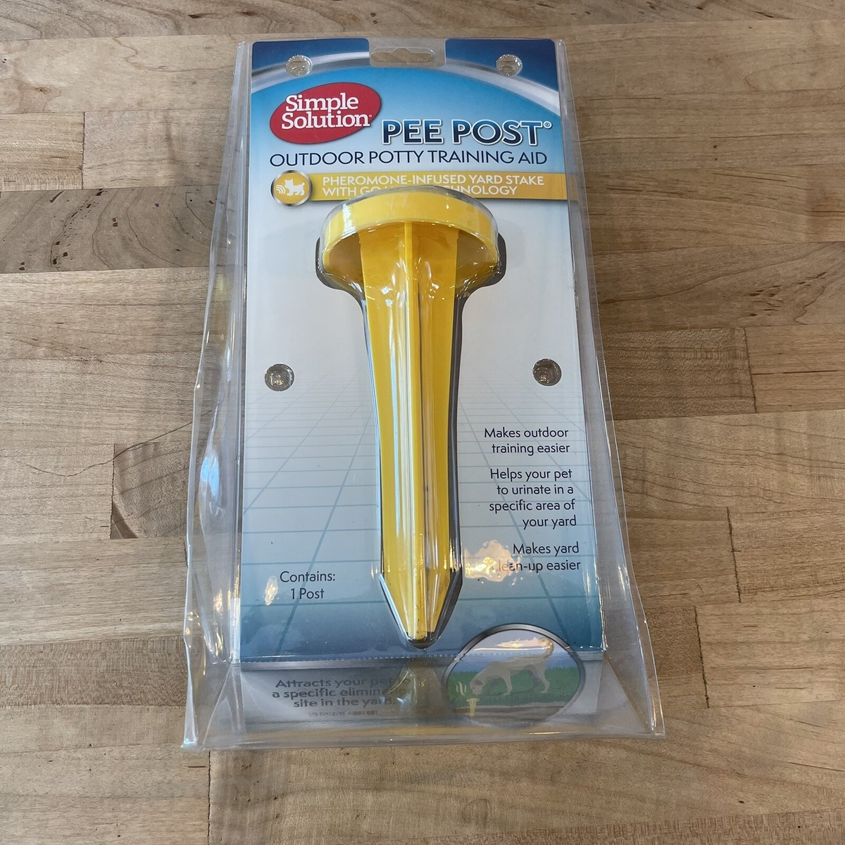 Treated Yard Pee Post Pheromone Yard Stake Vet Worthy Potty