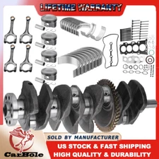 2AZ-FE 2.4L Engine Overhaul Rebuild Kit w/ Crankshaft Rods Timing Kit For Toyota