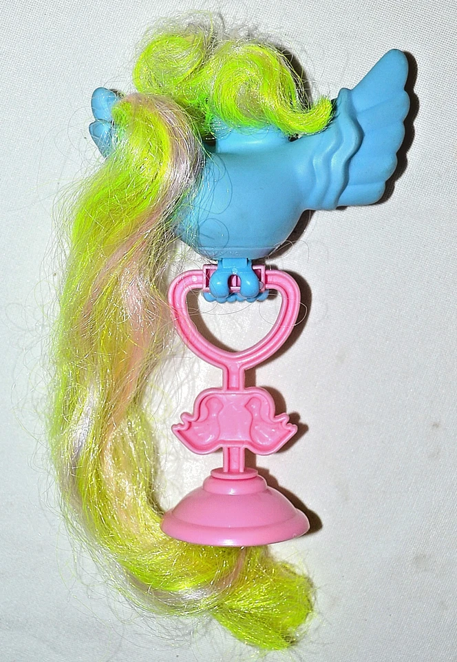 MLP FairyTails Hasbro Vintage Años 80 Colas Hinchables AZUL Pájaro y Perca ENVÍO GRATUITO Foto 4 de 4