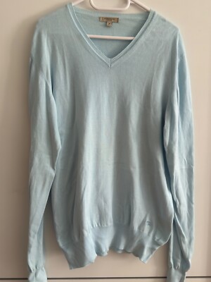 Burberry Pullover M Himmelblau Strick wie neu