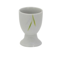 Eierbecher Aviva 4,6Cm Eierhalter Ei Eier Porzellan Porzellaneierbecher Weiß