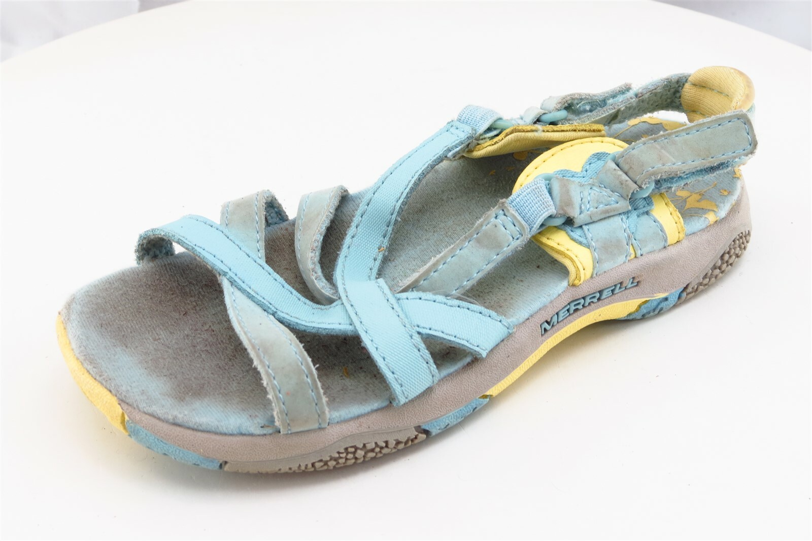 Merrell Toddler Girls 10 Medium Blue Sport Leather