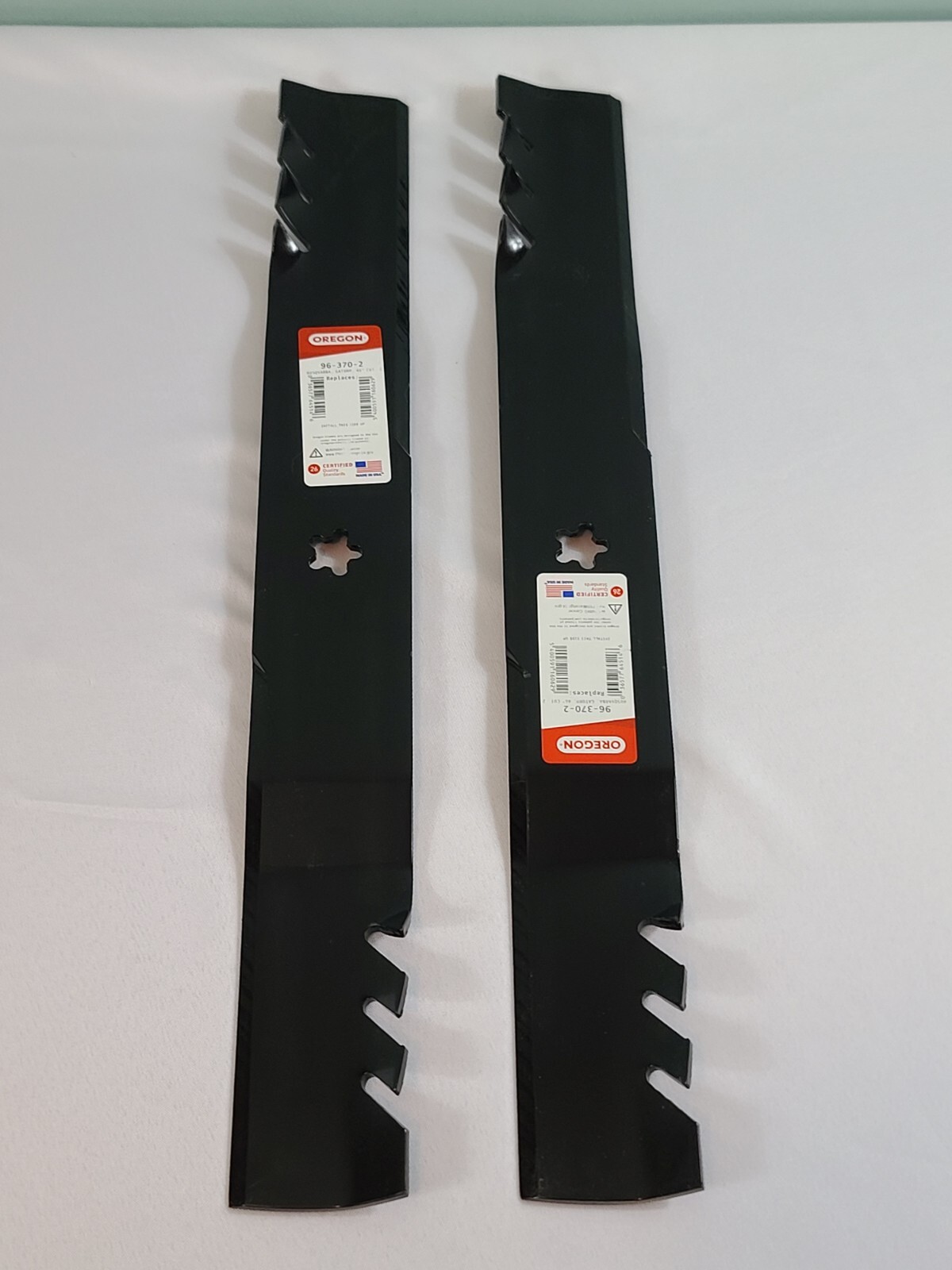 3PK Oregon G3 Gator Blade For 54" Husqvarna PZ Series - Foto 6