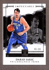 2017-18 Panini Impeccable #18 Dario Saric /99