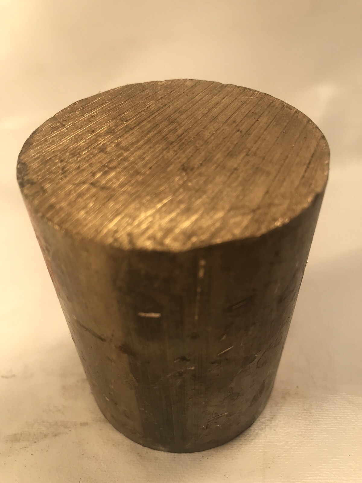 23/8" Diameter C464 Naval BRASS ROUND STOCK 31/8" Long Solid Lathe Bar Stock eBay