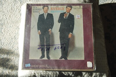 Everly Brothers, It's Everly Time, Warner Bros. 1381 VG cover