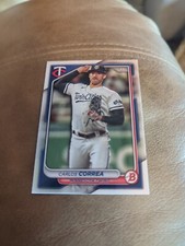 2024 Bowman #23 Carlos Correa Minnesota Twins
