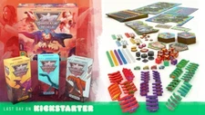 DINOSAUR WORLD KICKSTARTER ALL IN + 3 EXPANSIONS + KS EXCLUSIVES + METAL COINS