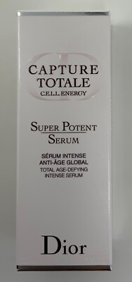 Dior Capture Totale Cell Energy Super Potent Serum For Face Intense Serum 1 Oz