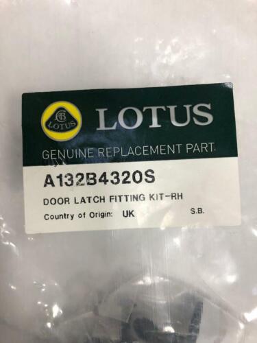 Lotus Evora A132B4320S – LOTUS DOOR LATCH FITTING KIT-RH FOR EVORA NEW ORIGINAL - Picture 1 of 9
