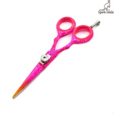 Pink Sharp Barber Hairdresser Scissor Stylish heircutting Sloan Scissors CE