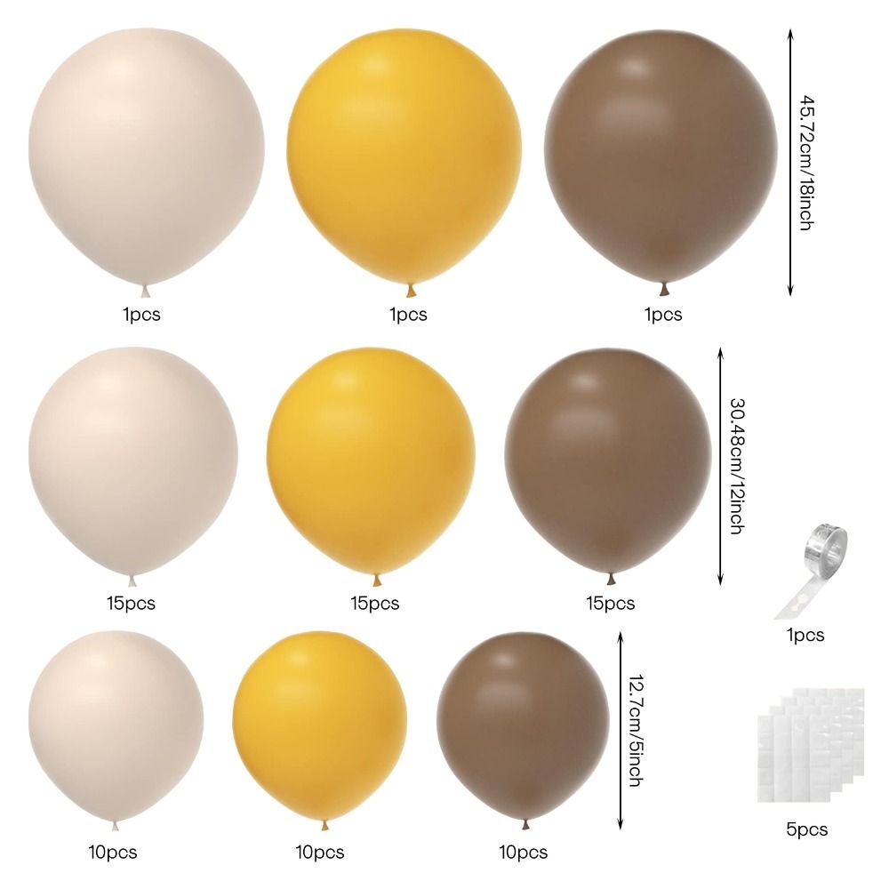 Sand White Arch Kit Mustard Yellow Birthday Fall Party Decorations