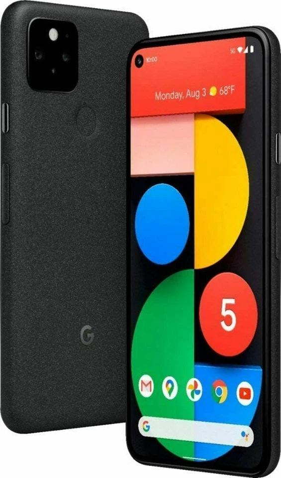 Original Google Pixel 5 Unlocked 5G 6" SmartPhone 16MP Camera 128GB Two Color - Image 4 of 4