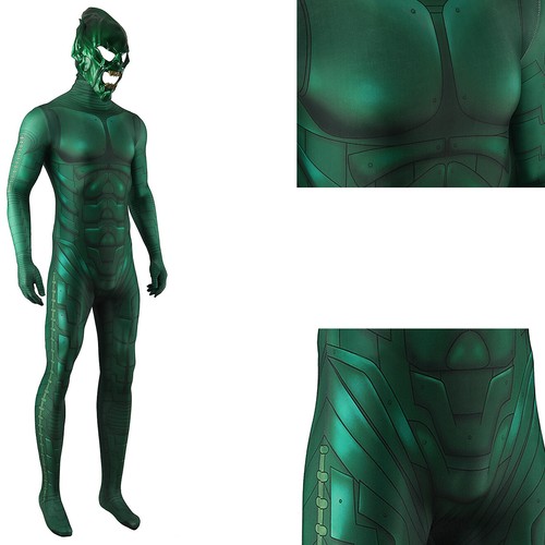 Cosplay Spiderman Green Goblin Jumpsuits No Way Home Superhero Adult Kids Suits - Picture 9 of 12