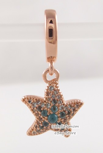 SPARKLING STARFISH Genuine PANDORA Rose 