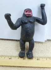 VINTAGE KING KONG RAGING APE HONG KONG TOYS Animal Figure Gorilla 