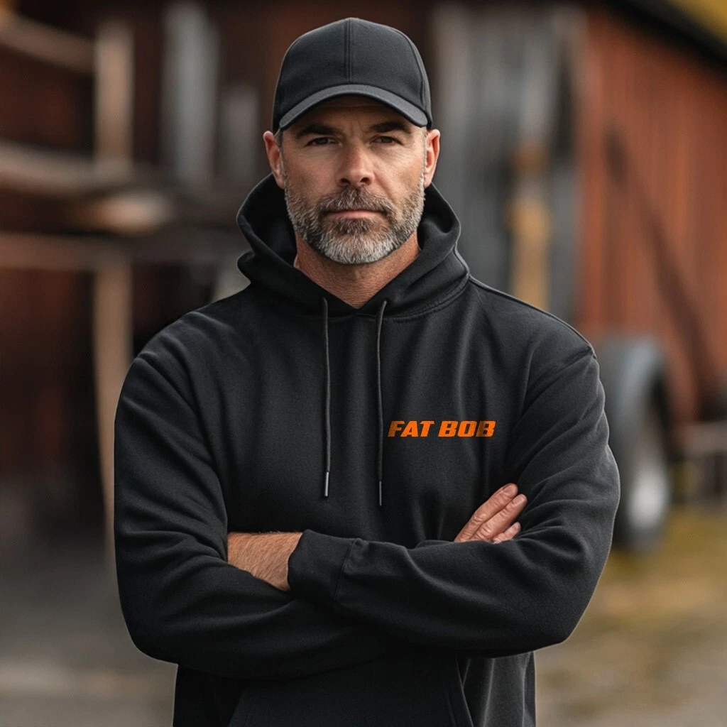 For H daviidson Softail Fat Bob fans - Motorcycle Hoodie