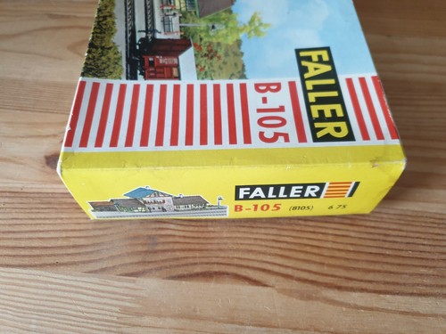 Model-KIT - FALLER B-105 (8105) Fabrik - BOX AND MANUAL ONLY incomplete - Read! - Picture 5 of 8