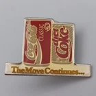 Vintage Coca-Cola Diet Coke Lapel Pin The Move Continues Advertising