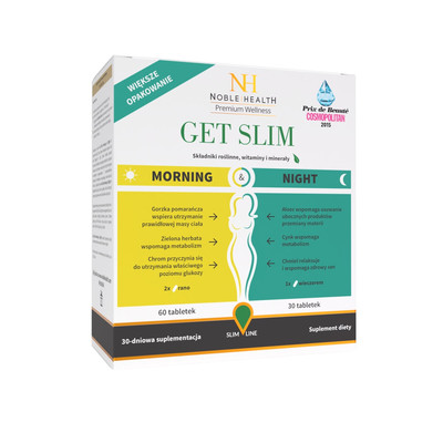 5903068652622 Noble Health Premium Wellness Get Slim Morning  Night dwufazowy pr