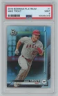 Mike Trout 2019 Bowman Platinum PSA 9 #1 Los Angeles Angels