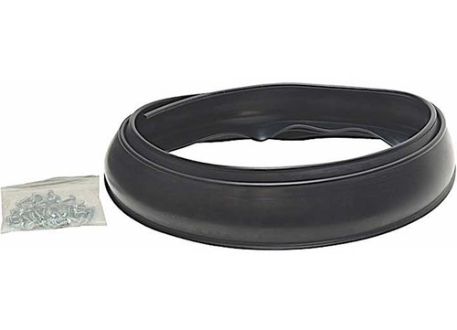 Pacer Products 52-170 Rubber Fender Extensions Heavy Duty No-Lip 2-1/2"x58" Pair