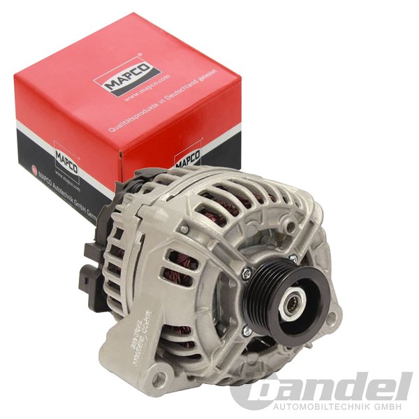 Mapco Lichtmaschine Generator 120A Passend FüR MERCEDES-BENZ C-KLASSE CLK-image