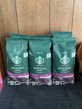 Starbucks Espresso Roast Dark Roast Whole Bean Coffee 18oz 3 Pack 54oz Total
