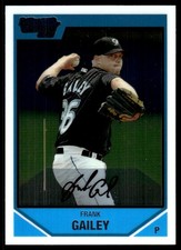 Frank Gailey 2007 Bowman Draft Picks & Prospects #BDPP39 Blue Jays MLB READ