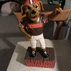 Cleveland Browns Chomps Garden Mascot Statue 12" NFL Football Figurine New
