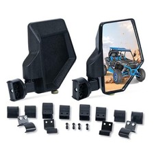 Rear View Mirror HD Shatterproof UTV Side Mirrors Foldable Wide Angle UTV