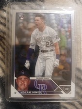 2023 Topps Chrome Update Series - #USC178 Nolan Jones Rookie Card (RC) Rockies