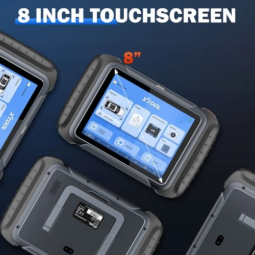 XTOOL D8S V2.0 Auto Diagnostic OBD2 Scanner E.CU Coding Topo Mapping 42+ Resets