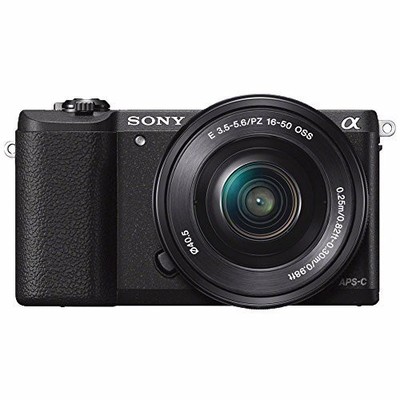 Sony Alpha a5000 Mirrorless Digital Camera with 16-50mm Lens Black