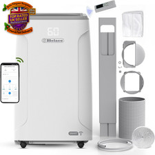 Image of 9000 BTU Portable Air Conditioner WiFi Smart AC Dehumidifier Fan Remote