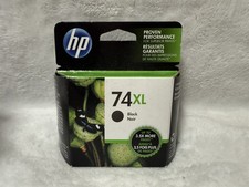 SEALED GENUINE HP 74XL BLACK OEM INK CARTRIDGE