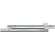 Knape  Vogt 22" Steel Ball-Bearing Drawer Slides   2-Pack, Side Mount, 60 lb