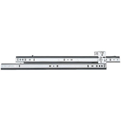 Knape & Vogt 22'' Steel Ball-Bearing Drawer Slides   2-Pack, Side Mount, 60 lb
