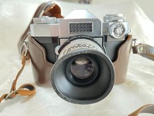 ZEISS IKON Contaflex with Tessar f2.8 50 and Hood