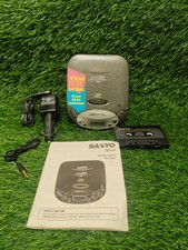 SANYO Portable CD Player Compact Disc Anti Shock CDP-650 For Parts Or Repair