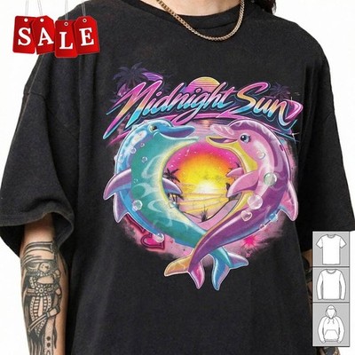 Hot Zara Larsson Midnight Sun Dolphin  Gift For Fans Unisex S-5XL T-Shirt WE702