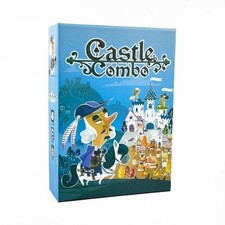 Castle Combo Board Game 2-5 Players English Version Strategy Game for Party/Fami