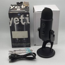 Blue Yeti Blackout 20Hz - 20kHz Multi-Pattern USB Microphone 988-000100
