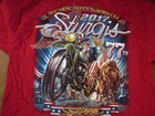 Sturgis 2017 Black Hills Rally T Shirt 77th Annual Size Medium Red New