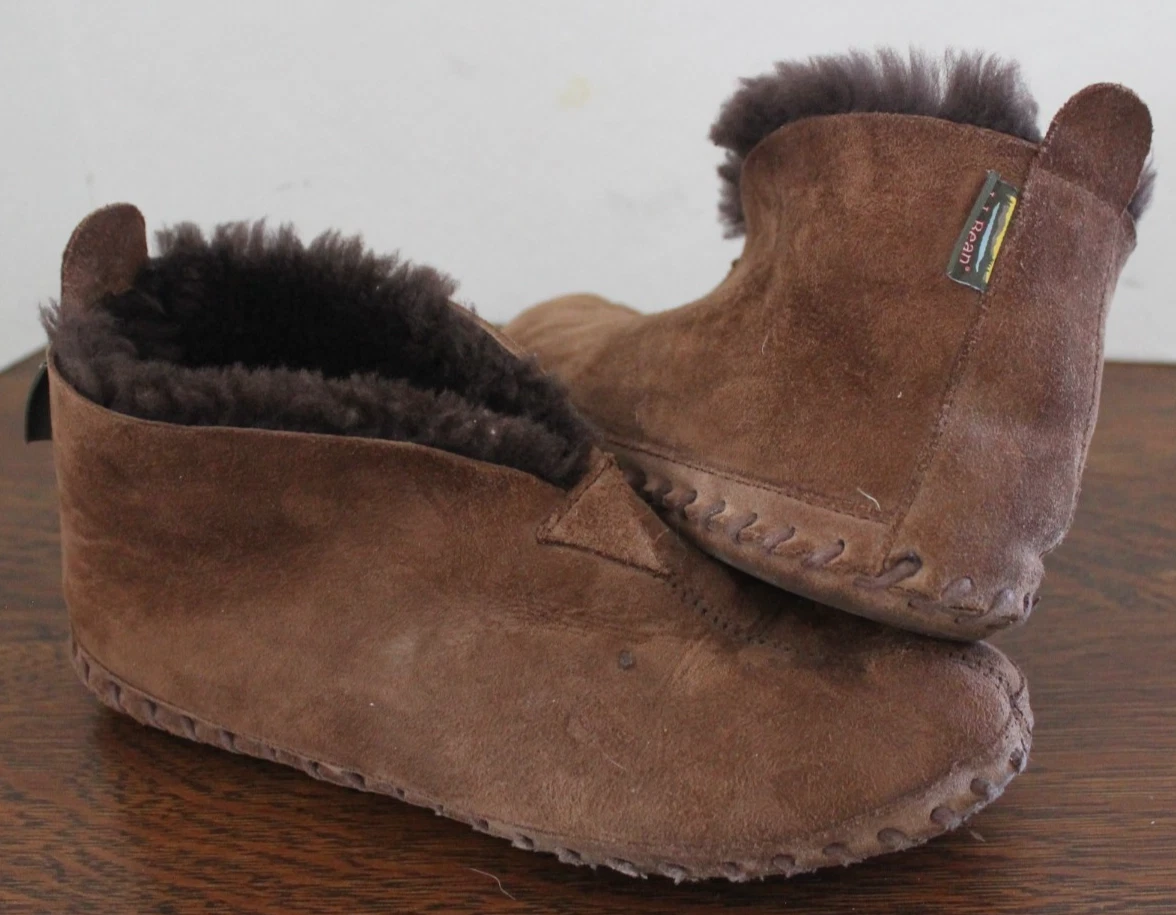 ll bean shearling slippers products for sale | eBay display picture 2