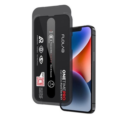 FLOLAB NanoArmour ONETIME PRO Protects Privacy Screen Protector Transparent